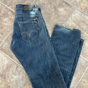 Levi's 514 Slim Straight Jeans 32x30 Blue Denim